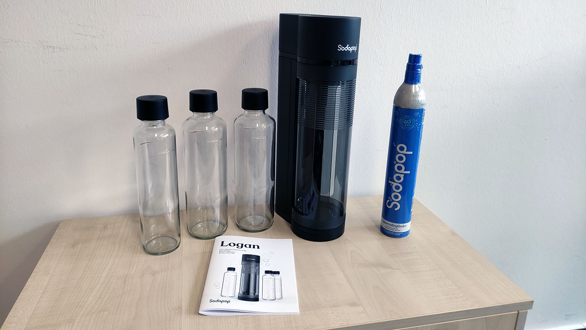 Sodapop Logan Test: Überzeugender Wassersprudler mit Glasflaschen